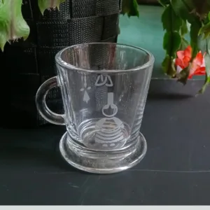 Tasse à café 15 cL - Bretonne gravée par sablage à Saint-Brieuc