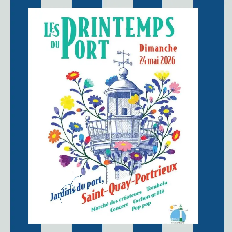 Retrouvez-moi aux Printemps du Port 2026 à Saint-Quay Portrieux pour découvrir ma gravure sur verre par sablage. Réservez votre repas cochon grillé et