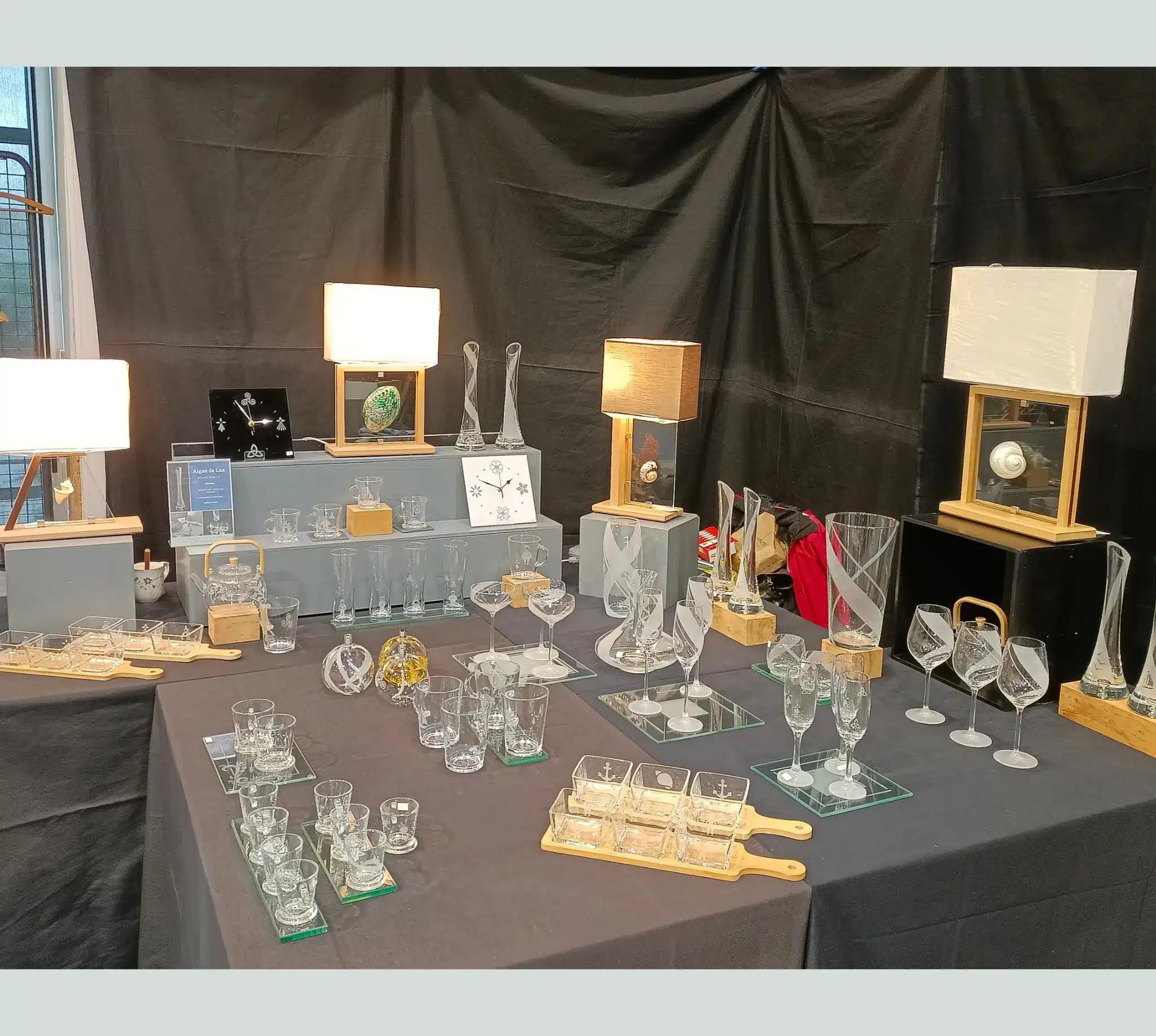 Salon des métiers d'art de Binic - Toutes mes créations réalisées dans mon atelier de Saint-Brieuc
